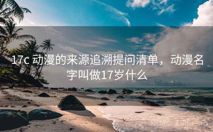 17c 动漫的来源追溯提问清单，动漫名字叫做17岁什么